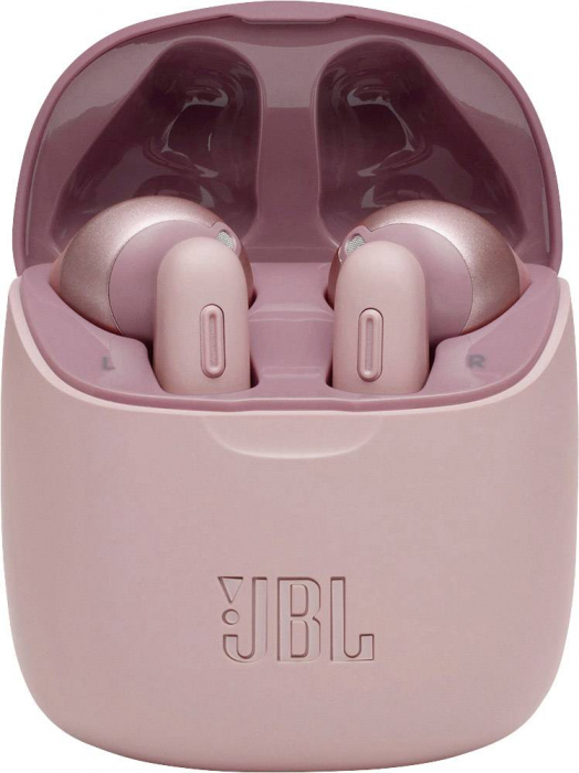 Casti Audio In Ear JBL Tune 225, True Wireless, Bluetooth, Autonomie 25 ore, Roz [1]