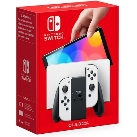Consola Nintendo Switch White Oled + Brain Training + Zelda Skyward Sword + Joy-Con Zelda SS [2]