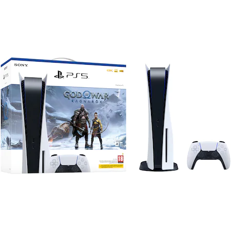 Welcome insurance Addition Consola PlayStation 5 + Joc PS5 God of War Ragnarok