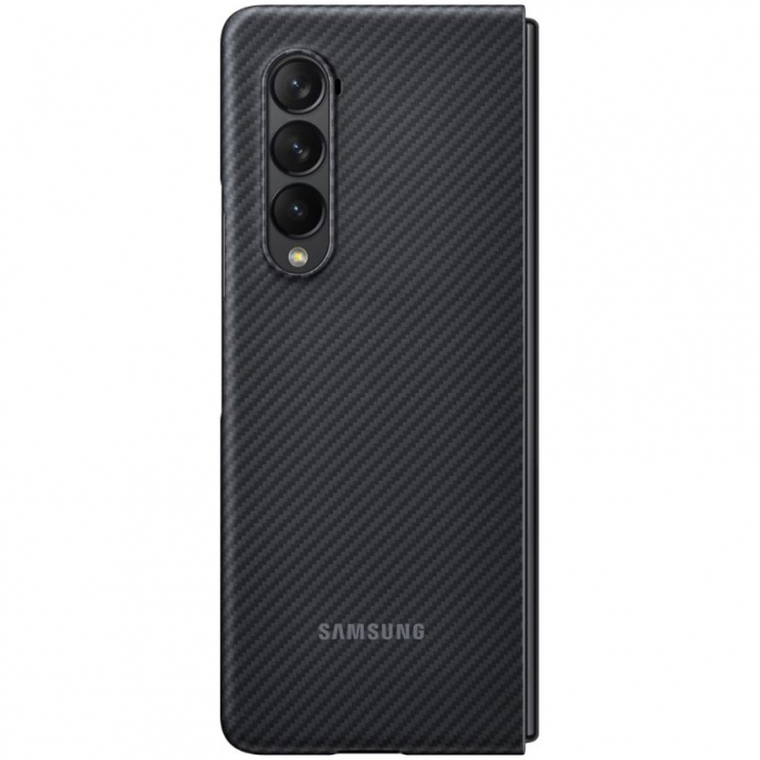 Husa de protectie Samsung Aramid Cover pentru Galaxy Z Fold3, BLACK [1]
