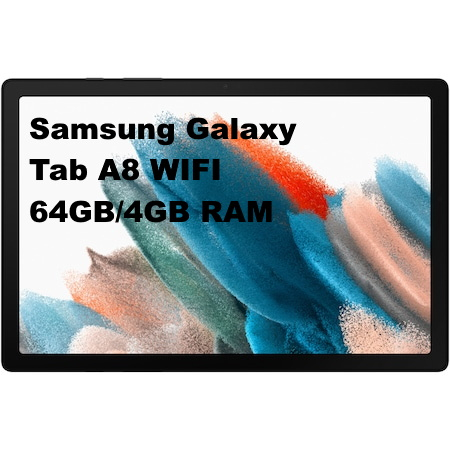 Tableta Samsung Galaxy Tab A8, Octa-Core, 10.5", 4GB RAM, 64GB, WIFI, Silver [1]