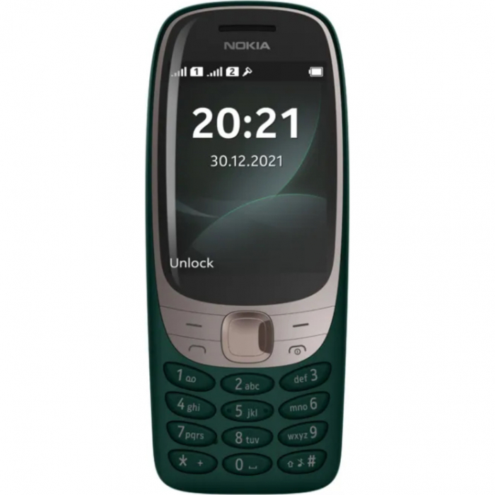 Telefon mobil Nokia 6310 (2021), Dual SIM, 2.8", Green [1]