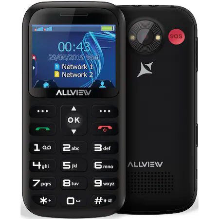 Telefon mobil Allview D2 Senior, Dual SIM, Black [4]