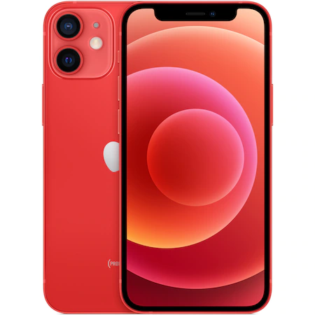 Telefon mobil Apple iPhone 12 mini, 128GB, 5G, (PRODUCT)RED [1]