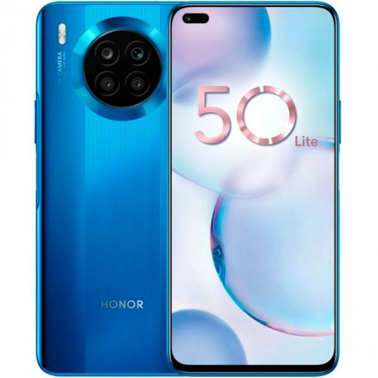 Telefon mobil Honor 50 Lite, Dual Sim, 4G, 128GB, 6GB RAM, Blue [5]