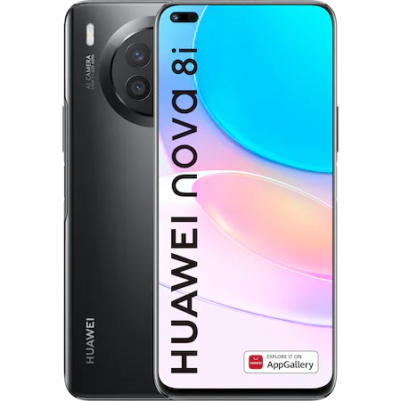 Telefon mobil Huawei Nova 8i, Dual SIM, 6GB RAM, 128GB, 4G, Starry Black [10]