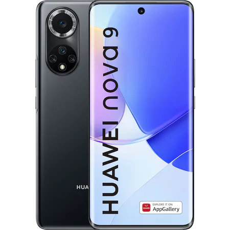 Telefon mobil Huawei Nova 9, Dual SIM, 8GB RAM, 128GB, 4G, Black [1]