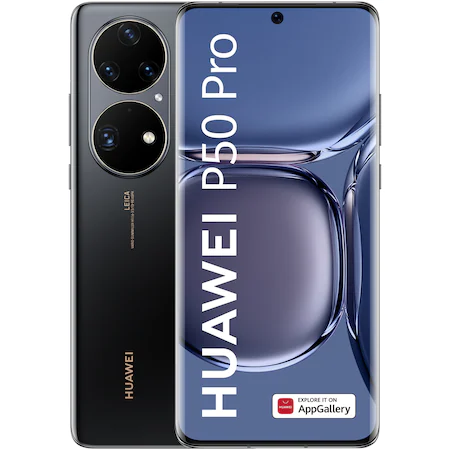 Telefon mobil Huawei P50 Pro, 8GB RAM, 256GB, 4G, Golden Black [1]