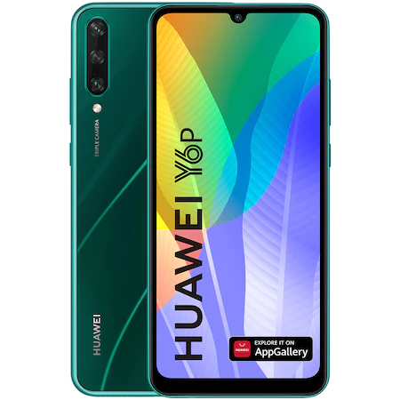 Telefon mobil Huawei Y6P, Dual SIM, 64GB, 4G, Emerald Green [1]