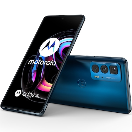 Telefon mobil Motorola Edge 20 Pro, 12GB RAM, 256GB, Midnight Blue [13]