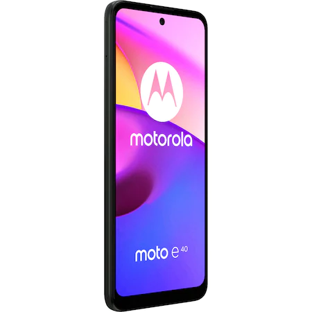 Telefon mobil Motorola Moto E40, Dual SIM, 64GB, 4GB RAM, 4G, Carbon Grey [4]