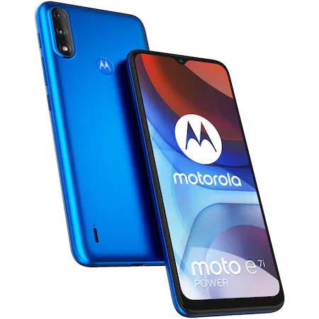 Telefon mobil Motorola Moto E7i Power, Dual SIM, 32GB, 4G, Thaiti Blue [5]