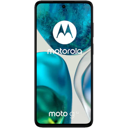 Telefon mobil Motorola Moto G52 Dual SIM, 128GB, 6GB RAM, 4G, Charcoal Grey [1]