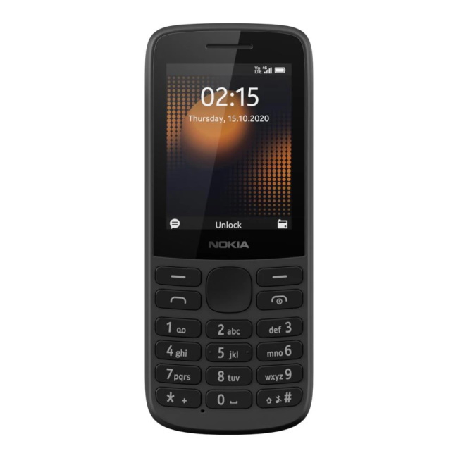 Telefon mobil Nokia 215, Dual SIM, 4G, Black [1]