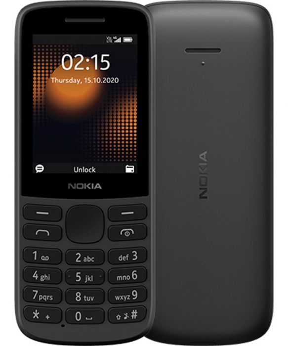 Telefon mobil Nokia 215, Dual SIM, 4G, Black [2]