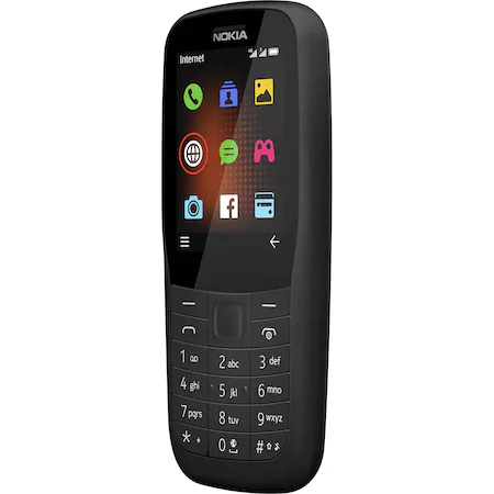Telefon mobil Nokia 220, Dual SIM, 4G, Black [7]