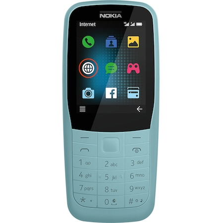 Telefon mobil Nokia 220, Dual SIM, 4G, Blue [1]