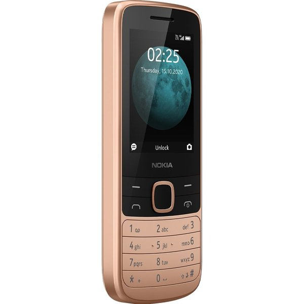 Telefon mobil Nokia 225, Dual SIM, 4G, Metallic Sand [3]