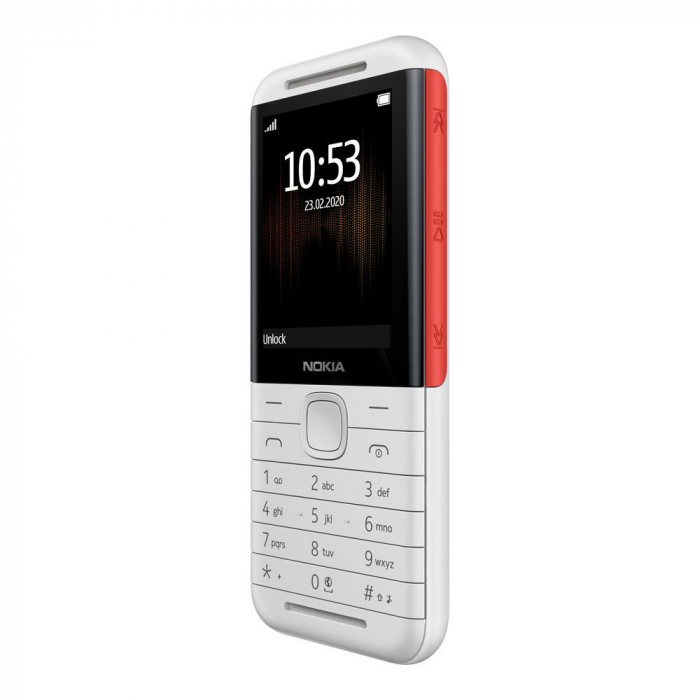 Telefon mobil Nokia 5310 (2020), Dual SIM, White/Red [3]