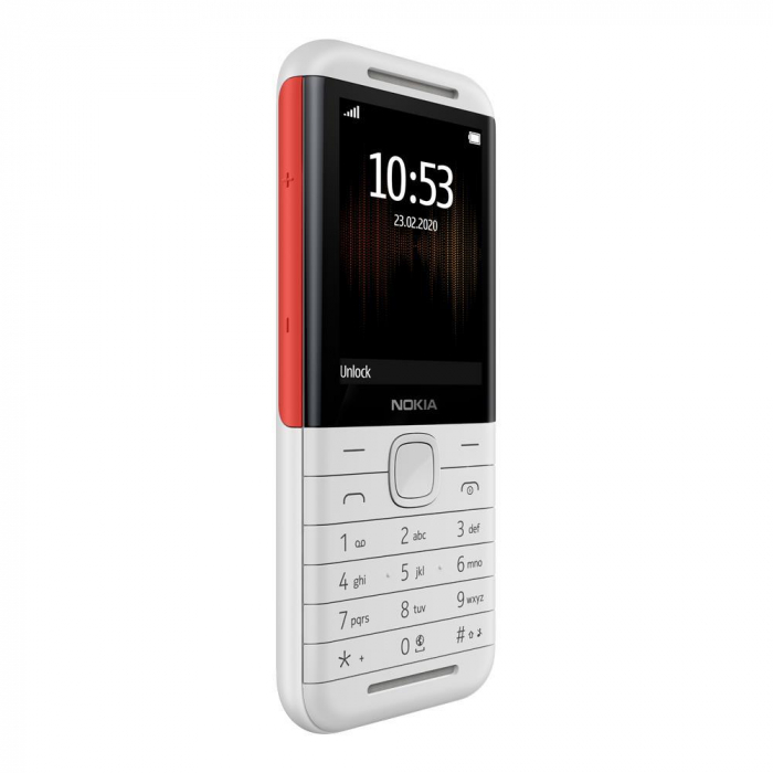 Telefon mobil Nokia 5310 (2020), Dual SIM, White/Red [6]