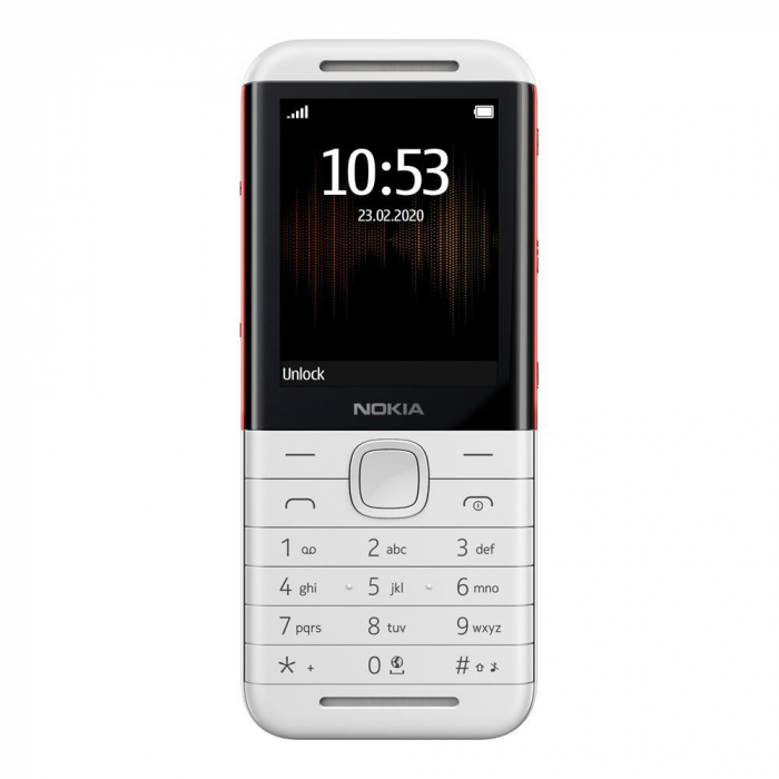 Telefon mobil Nokia 5310 (2020), Dual SIM, White/Red [1]
