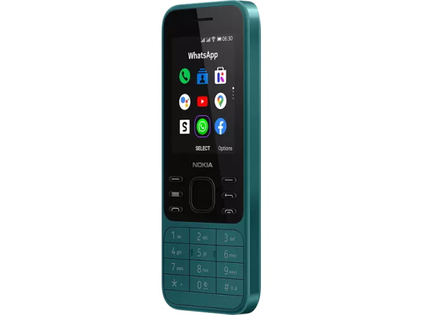 Telefon mobil Nokia 6300, Dual SIM, 4GB, 4G, Cyan Green [6]