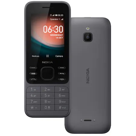 Telefon mobil Nokia 6300, Dual SIM, 4GB, 4G, Black [3]