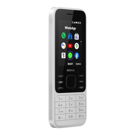 Telefon mobil Nokia 6300, Dual SIM, 4GB, 4G, White [4]