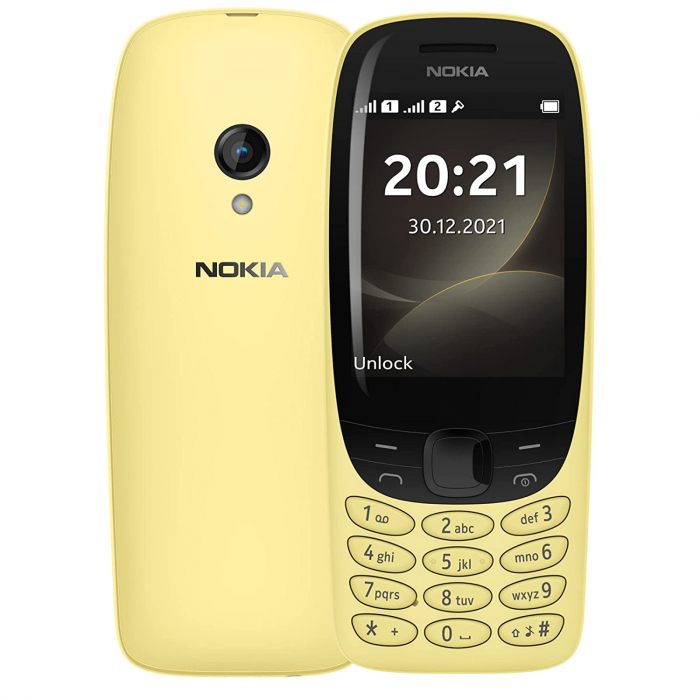 Telefon mobil Nokia 6310 (2021), Dual SIM, 2.8", Yellow [5]