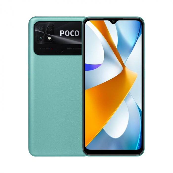 Telefon mobil Poco C40, Dual SIM, 32GB, 3GB RAM, 4G, Coral Green [1]