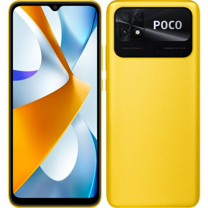 Telefon mobil Poco C40, Dual SIM, 32GB, 3GB RAM, 4G, Poco Yellow [8]