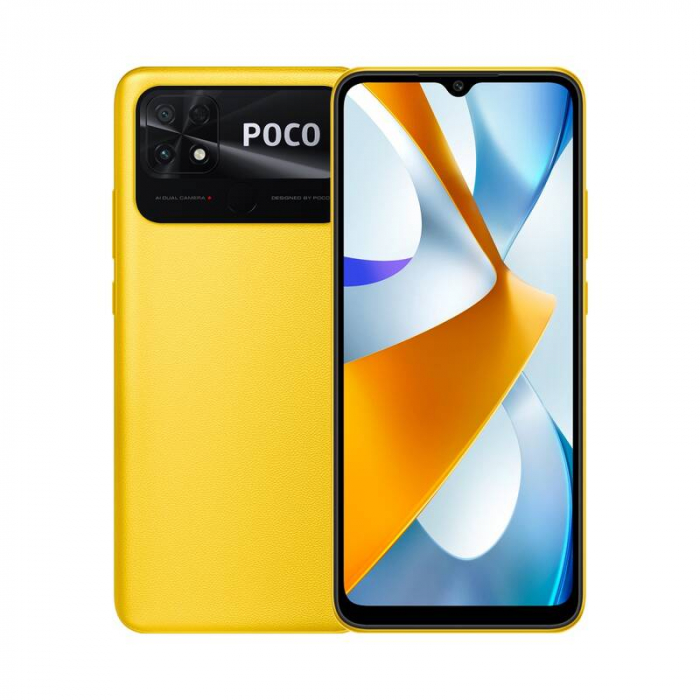 Telefon mobil Poco C40, Dual SIM, 64GB, 4GB RAM, 4G, Poco Yellow [1]