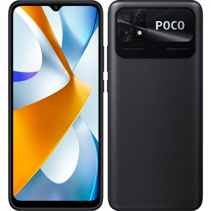 Telefon mobil Poco C40, Dual SIM, 64GB, 4GB RAM, 4G, Power Black [8]
