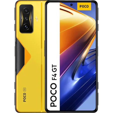 Telefon mobil Poco F4 GT, Dual SIM, 128GB, 8GB RAM, 5G, Cyber Yellow [6]