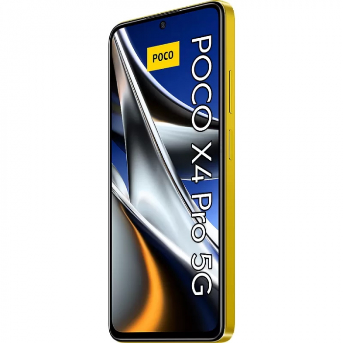 Telefon mobil POCO X4 PRO 5G, Dual SIM, 128GB, 6GB RAM, Yellow [5]