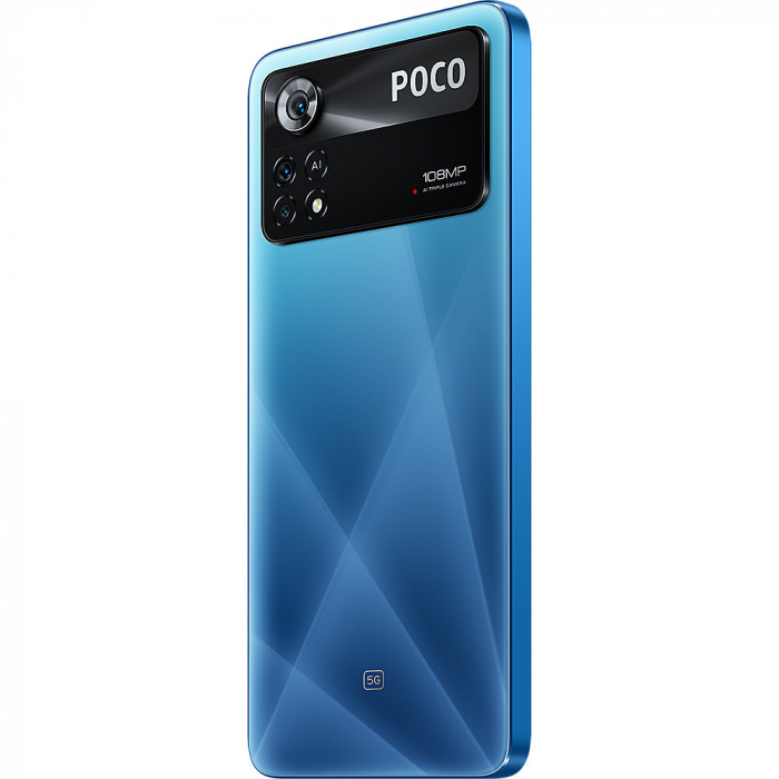 Telefon mobil POCO X4 Pro, Dual SIM, 128GB, 6GB RAM, 5G, Laser Blue [5]