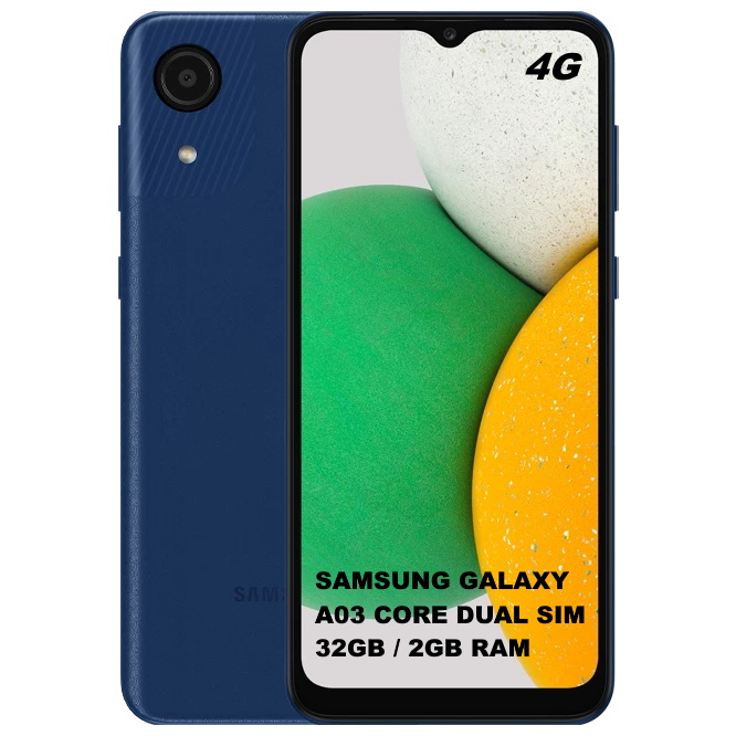Telefon mobil Samsung Galaxy A03 Core, Dual Sim, 32GB, 2GB RAM, 4G, Blue [1]