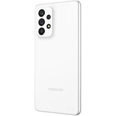 Telefon mobil Samsung Galaxy A53, Dual SIM, 6GB RAM, 128GB, 5G, Awesome White [6]