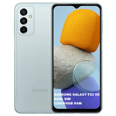 Telefon mobil Samsung Galaxy F23, Dual SIM, 128GB, 6GB RAM, 5G, Aqua Blue [1]