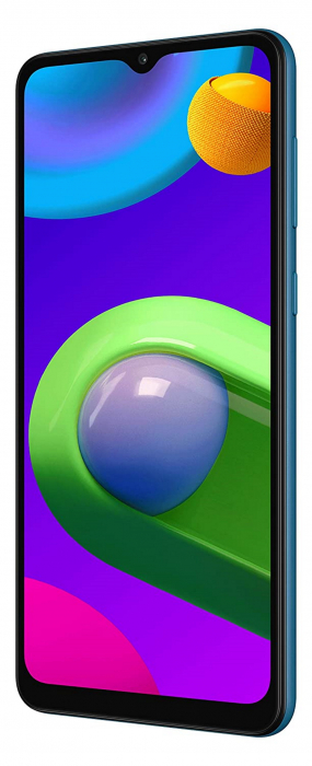 Telefon mobil Samsung Galaxy M02, Dual SIM, 32GB, 2GB RAM, 4G, Blue [5]