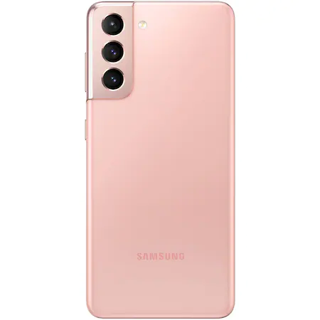 Telefon mobil Samsung Galaxy S21, Dual SIM, 128GB, 8GB RAM, 5G, Phantom Pink [2]