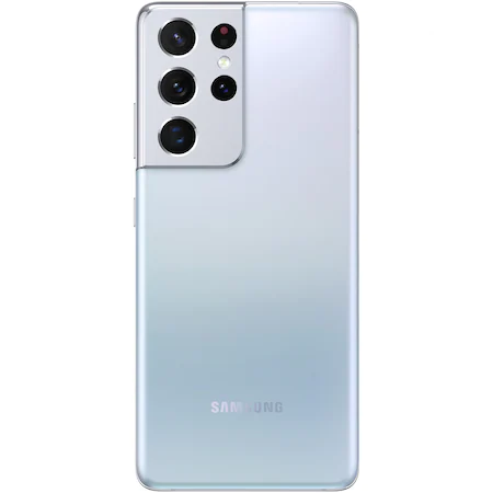 Telefon mobil Samsung Galaxy S21 Ultra, Dual SIM, 128GB, 12GB RAM, 5G, Phantom Silver [2]
