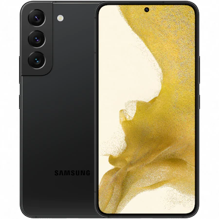 Telefon mobil Samsung Galaxy S22, Dual SIM, 256GB, 8GB RAM, 5G, Phantom Black [1]