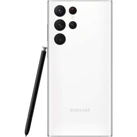 Telefon mobil Samsung Galaxy S22 Ultra, Dual SIM, 128GB, 8GB RAM, 5G, Phantom White [3]