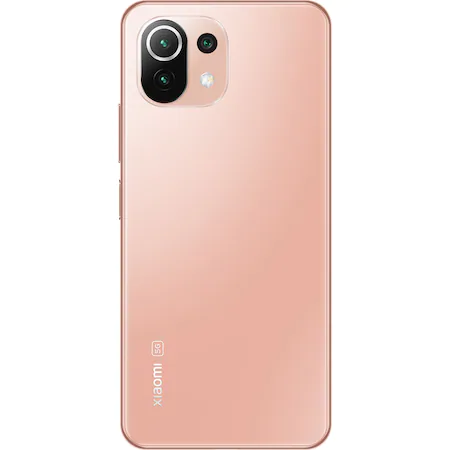Telefon mobil Xiaomi 11 Lite New Edition, 8GB RAM, 256GB, 5G, Peach Pink [2]
