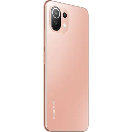 Telefon mobil Xiaomi 11 Lite New Edition, 8GB RAM, 256GB, 5G, Peach Pink [3]