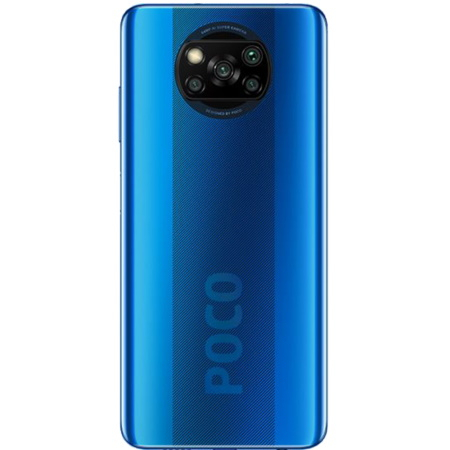 Telefon mobil Xiaomi Poco X3 NFC, Dual Sim, 128GB, 6GB RAM, Cobalt Blue [3]