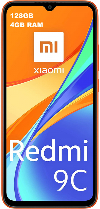 Telefon mobil Xiaomi Redmi 9C, Dual SIM, 128GB, 4GB RAM, 4G, Sunrise Orange [1]