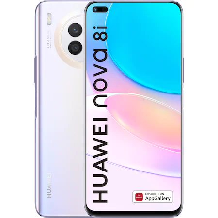 Telefon mobil Huawei Nova 8i, Dual SIM, 6GB RAM, 128GB, 4G, Moonlight Silver [9]