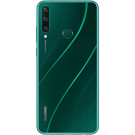 Telefon mobil Huawei Y6P, Dual SIM, 64GB, 4G, Emerald Green [2]